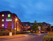 Birmingham Holiday Inn Express Hotel Night Shot Birmingham Holiday Inn Express Hotel Night Shot