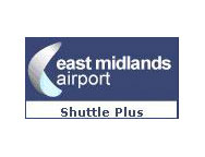 East Midlands East Midlands Shuttle Plus Car Park Logo East Midlands East Midlands Shuttle Plus Car Park Logo
