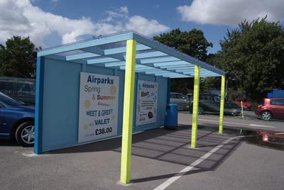 Luton Airparks Express Bus Stop Luton Airparks Express Bus Stop