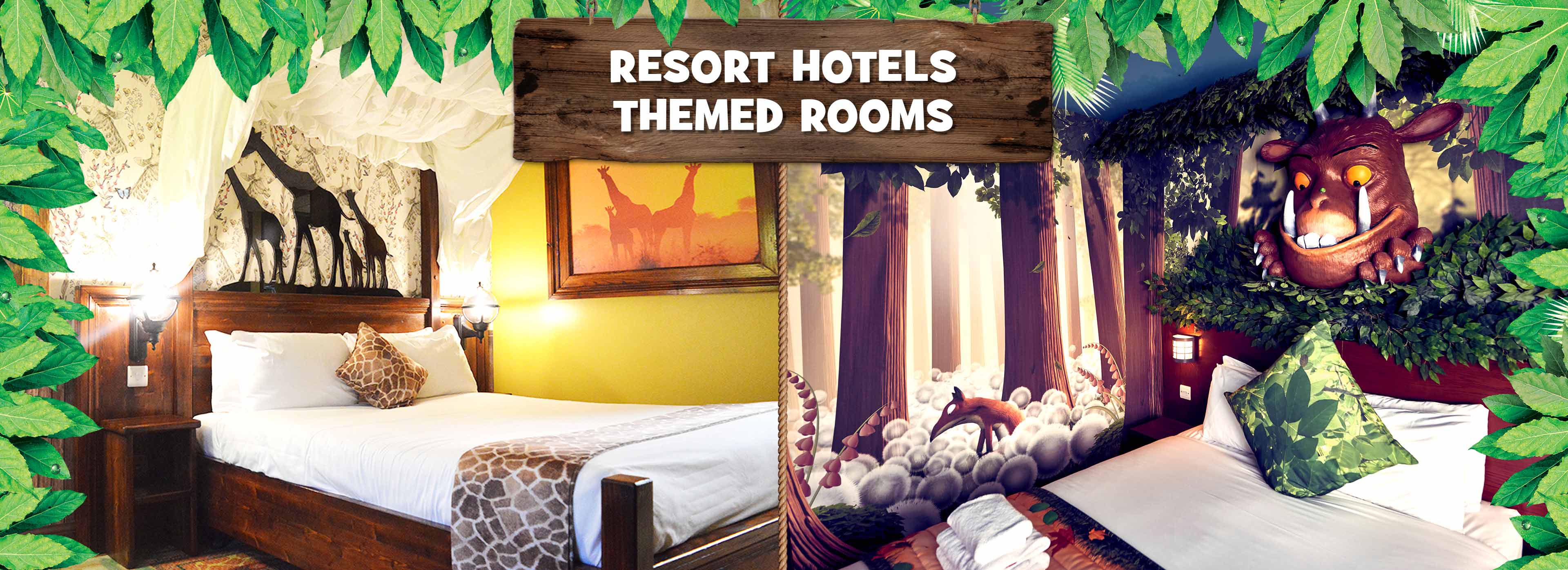 Themed Rooms at Chessington Hotels