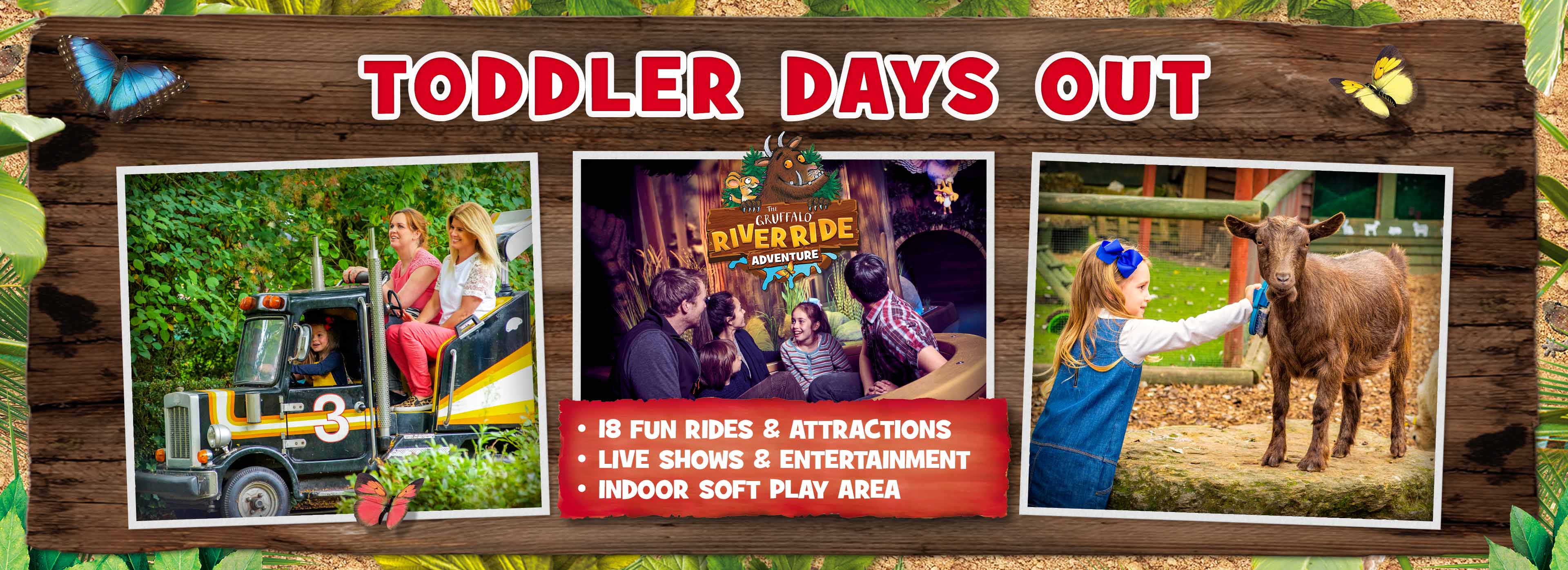 Things for toddlers to do at Chessington