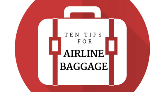 Airline baggage tips