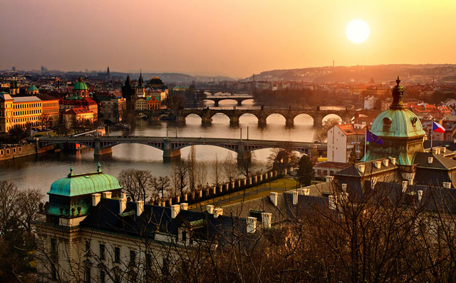 Czech Republic Sunset