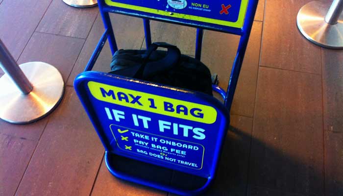 ryanair baggage for sale