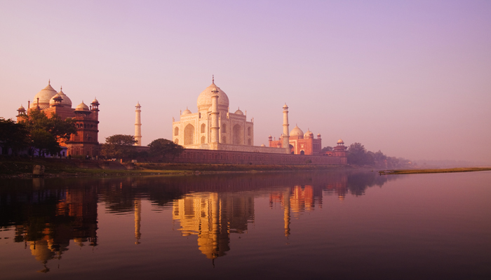 Tajmahal sunset india