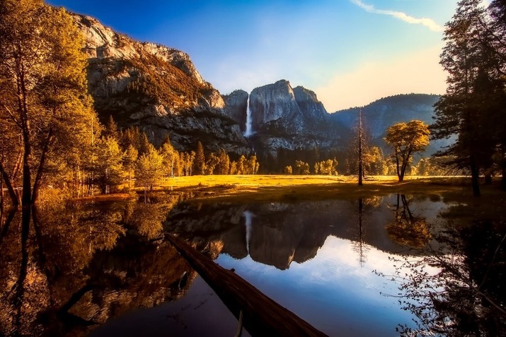 Yosemite Falls im Yosemite Nationalpark Kalifornien
