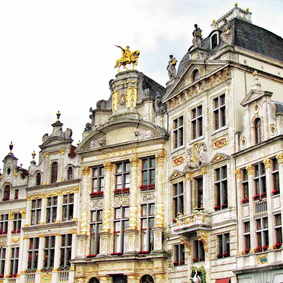 Grand Place in Brüssel Bruessel Grand Place