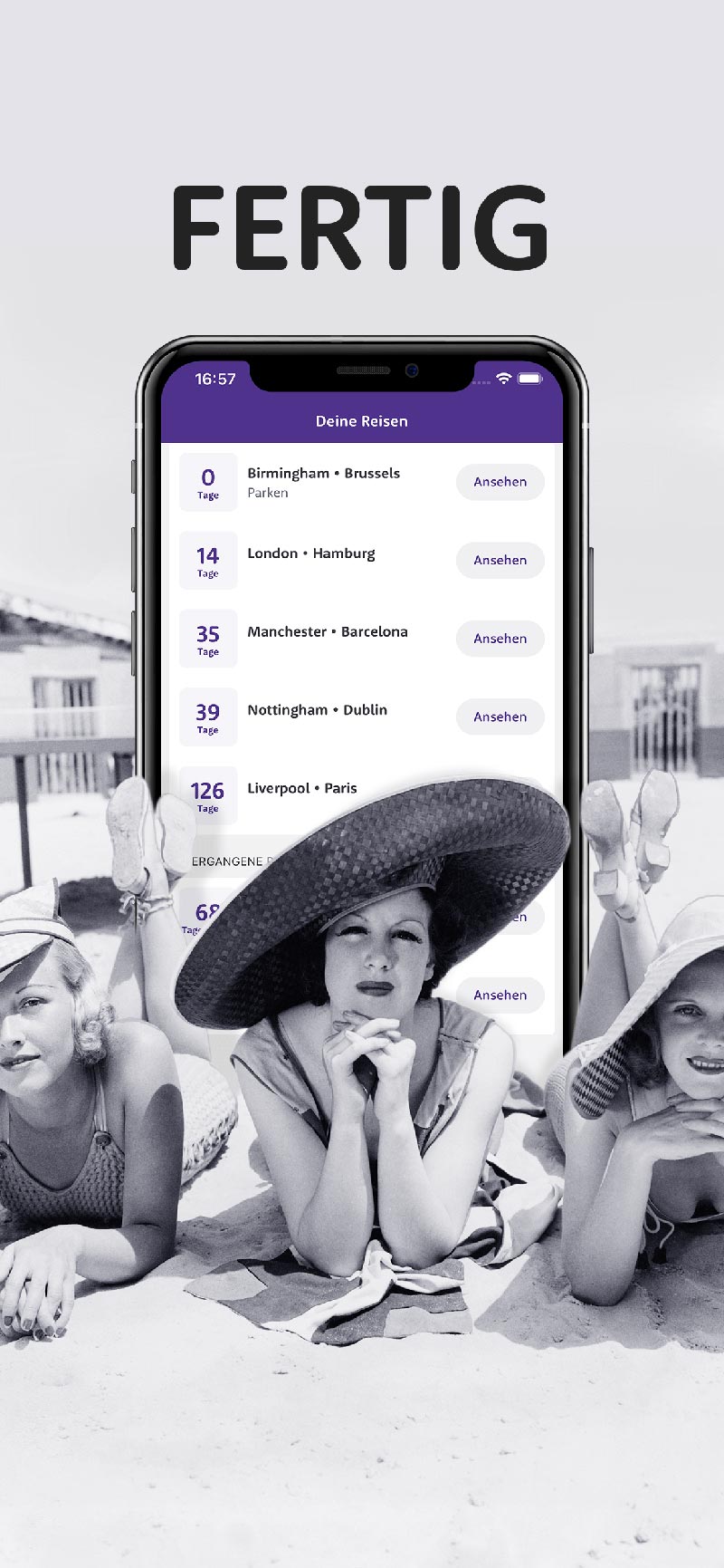 Holiday Extras App Buchung abschließen