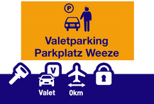Mit Valetparking Luxus genießen und direkt am Terminal Auto abgeben Valet Parking Flughafen Weeze