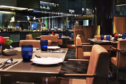 Airport restaurant