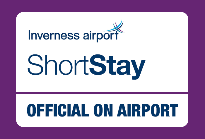 Invereness Airport Official Short Stay logo