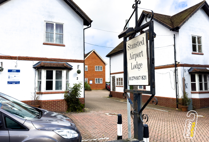Stansted airport lodge exterior view