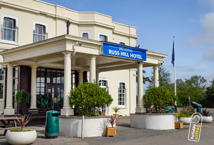 Russ hill hotel exterior view