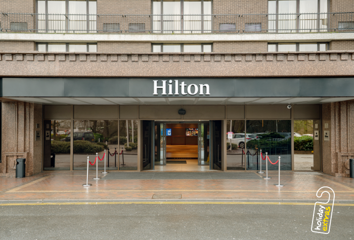 The hilton metropole exterior view