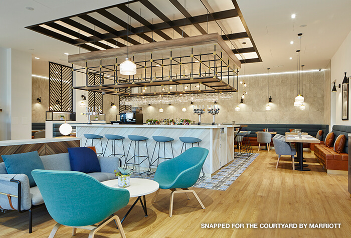 Luton courtyard marriott exterior view