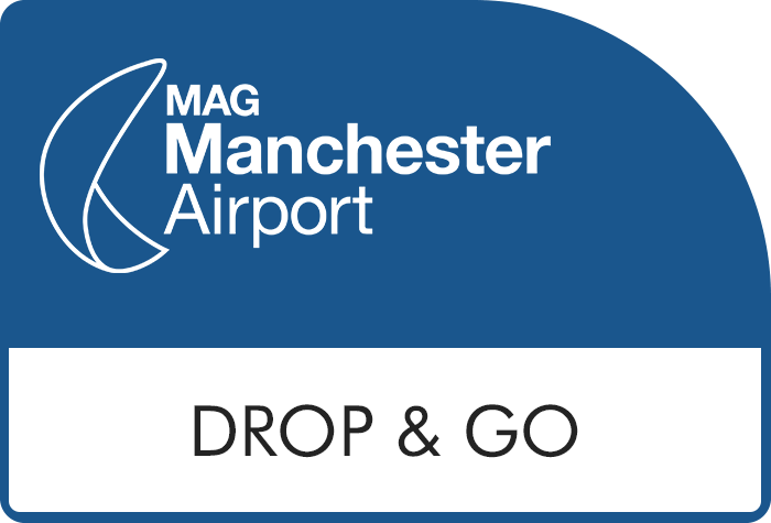 Manchester airport parking discount code - Drop and Go Logo