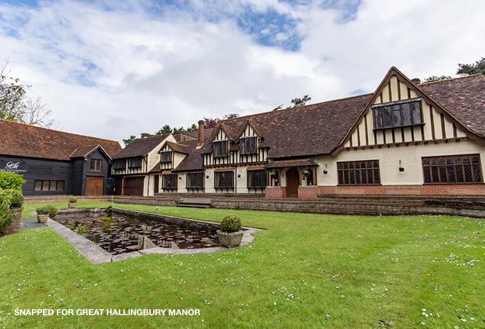 Great hallingbury manor exterior view