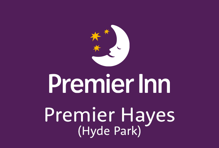 Premier Inn Hayes (Hyde Park) with Blue Circle Meet & Greet at Heathrow Airport - Hotel logo