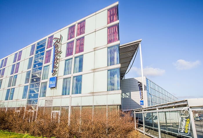 Radisson blu stansted airport exterior view