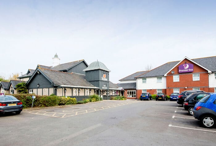 Premier inn weston super mare exterior view