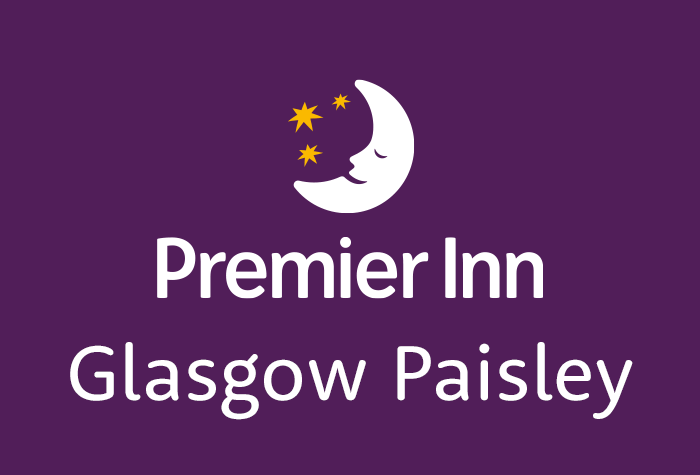 Premier inn glasgow paisley glasgow airport hotel at Glasgow International Airport - Hotel logo