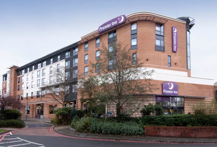 Premier inn solihull town centre exterior view