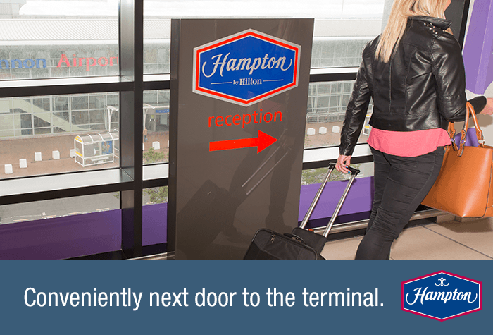 Hampton hilton liverpool airport exterior view