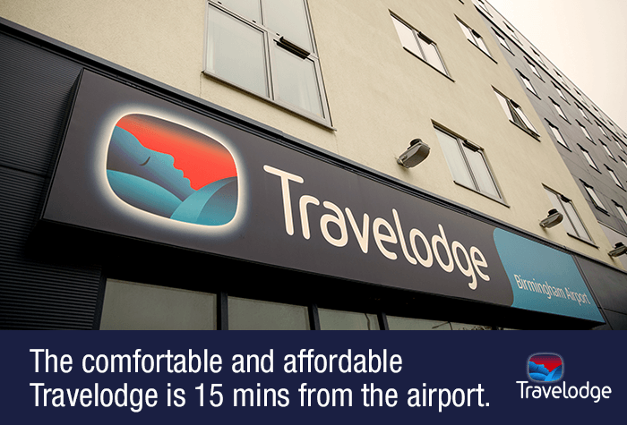 Travelodge birmingham airport exterior view
