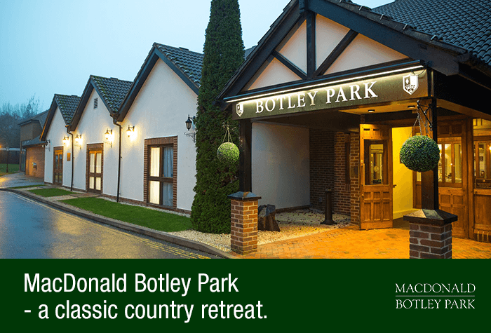 Botley park hotel exterior view