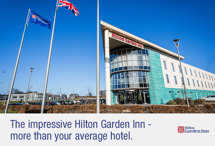 Hilton garden inn luton exterior view
