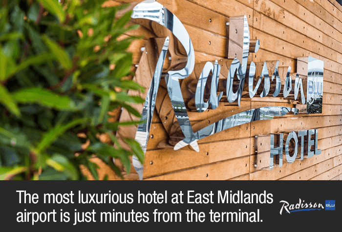 Radisson blu east midlands exterior view