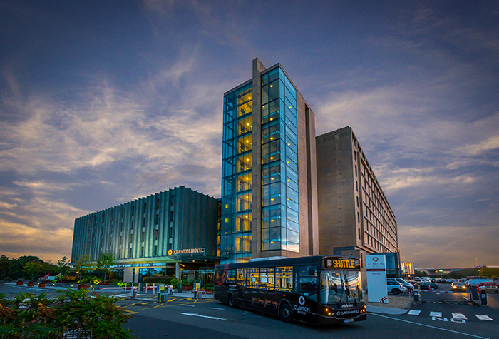 Clayton hotel dublin airport exterior view