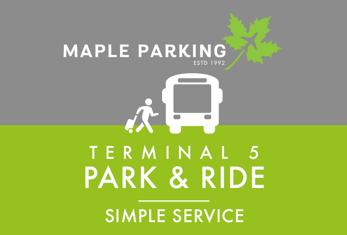 Maple Parking Express Park & Ride T5 at Heathrow Airport - Car Park logo
