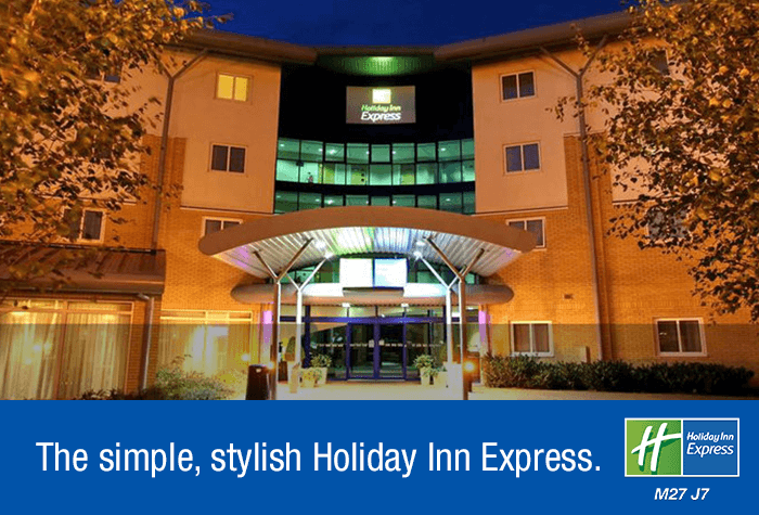 Holiday inn express southampton m27 exterior view