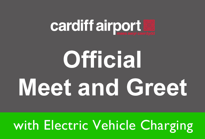 Cardiff Airport Official Meet and Greet Electric Charge at Cardiff Airport - Car Park logo