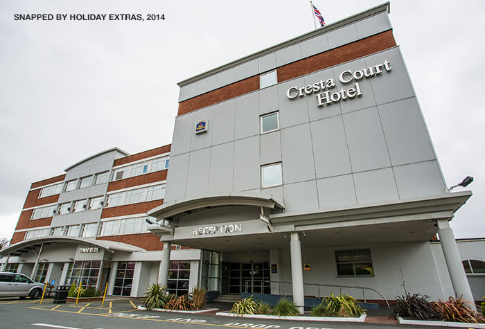 Cresta court hotel manchester exterior view