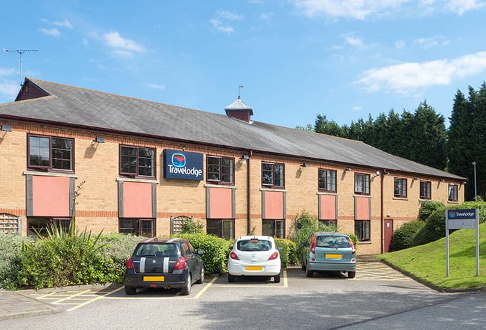 Travelodge newcastle airport exterior view