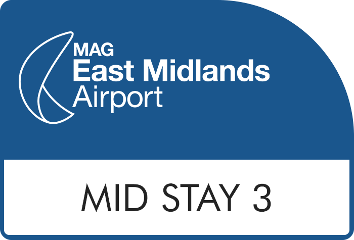 Mid Stay 3 at East Midlands Airport - Car Park logo