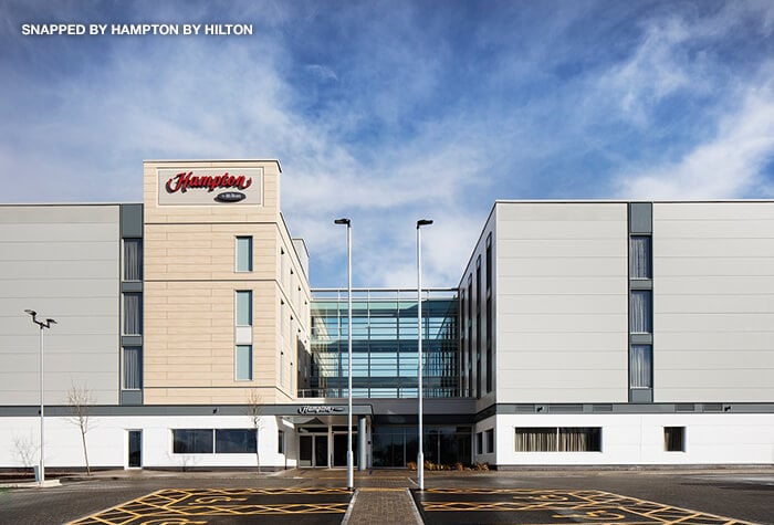 Hampton by hilton bristol airport hotel exterior view