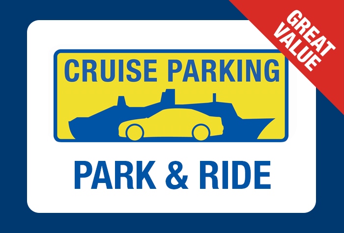 Cruise parking park and ride at Southampton Airport - Car Park logo