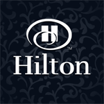 Hilton with parking at the hotel at Southampton Airport - Hotel logo