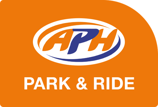 APH Park & Ride Parking Logo