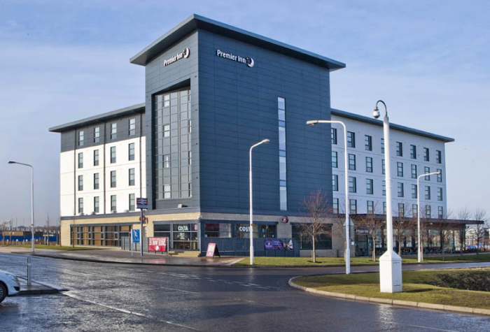Premier inn edinburgh park edinburgh airport exterior view