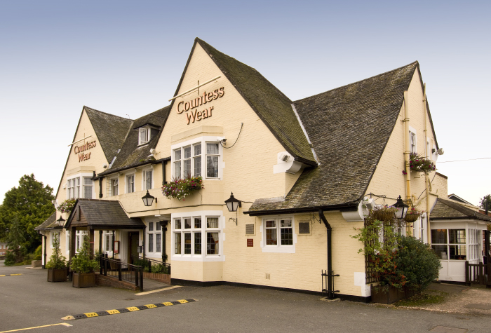 Premier inn countess wear exterior view