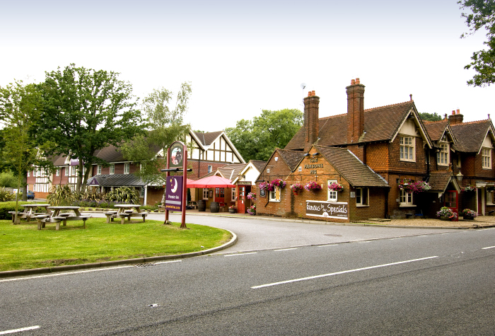 Premier inn east exterior view