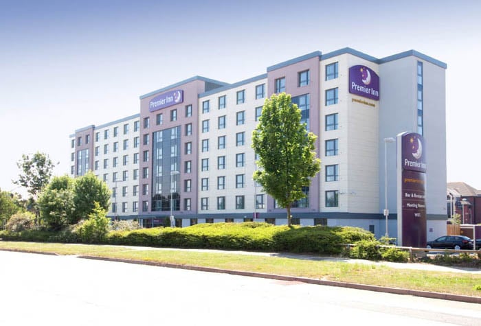 Premier inn manor royal exterior view