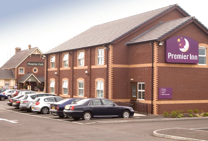 Premier inn paisley exterior view