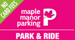 Maple manor park and ride at Southampton Airport - Car Park logo