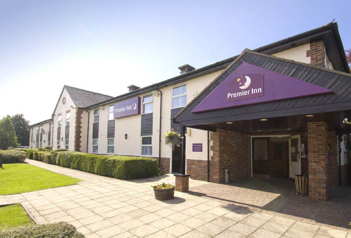 Premier inn newcastle airport south exterior view