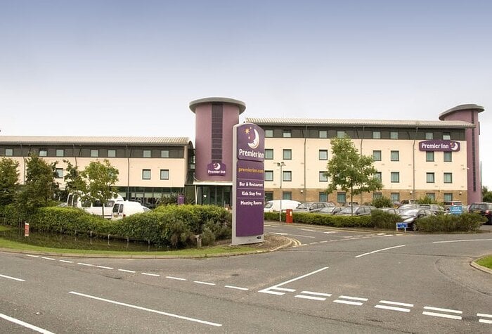 Premier inn newcastle airport exterior view